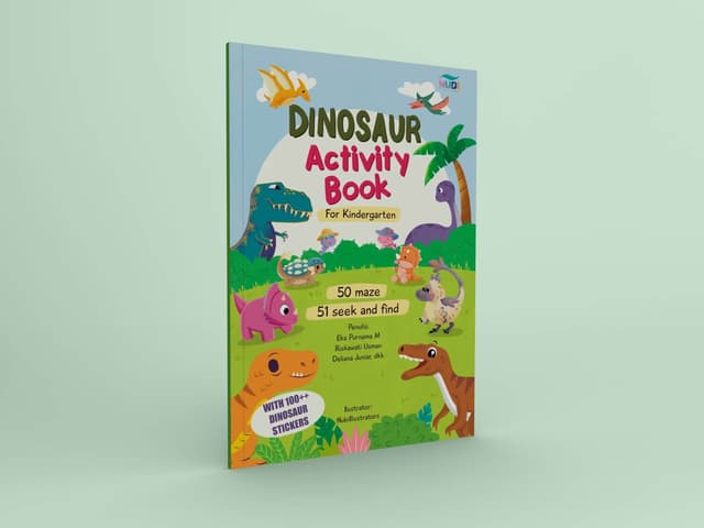 Dinosaur Activity Book